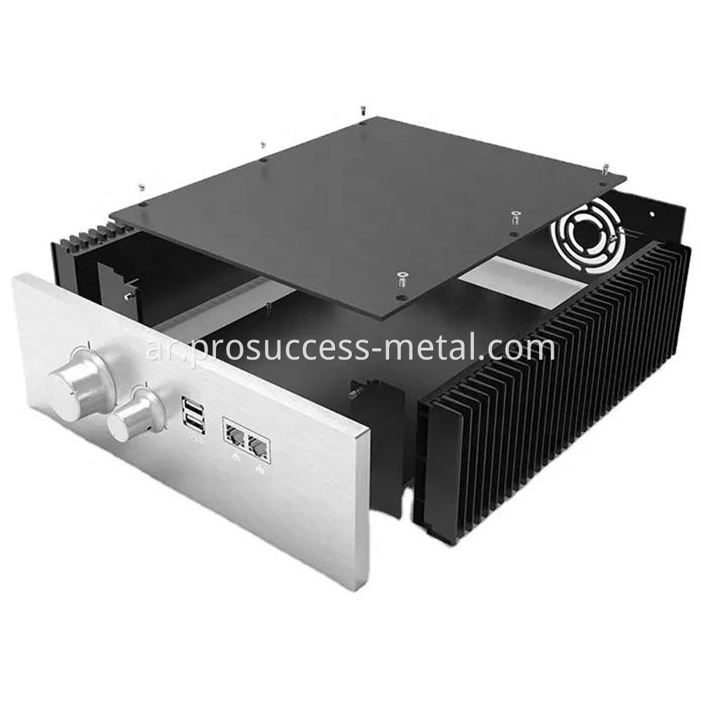 Aluminum Amplifier Chassis